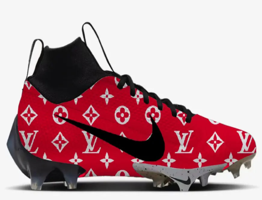 Lv football cleats on sale